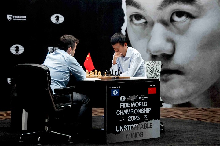 A Long March in April for Ding Liren, China's No. 1 chess star