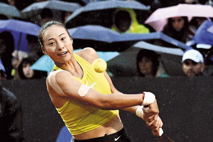Tennis, WTA – Italian Open 2023: Zheng upends Wang - Tennis Majors