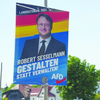 populist party campaign poster