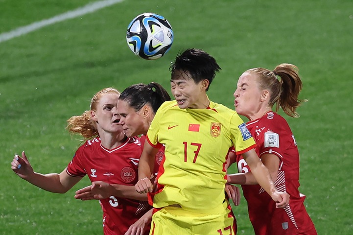 Denmark beats China 1-0 at Women's World Cup