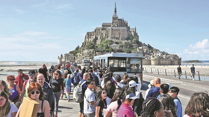 Can tourism help protect the iconic Mont-Saint-Michel?