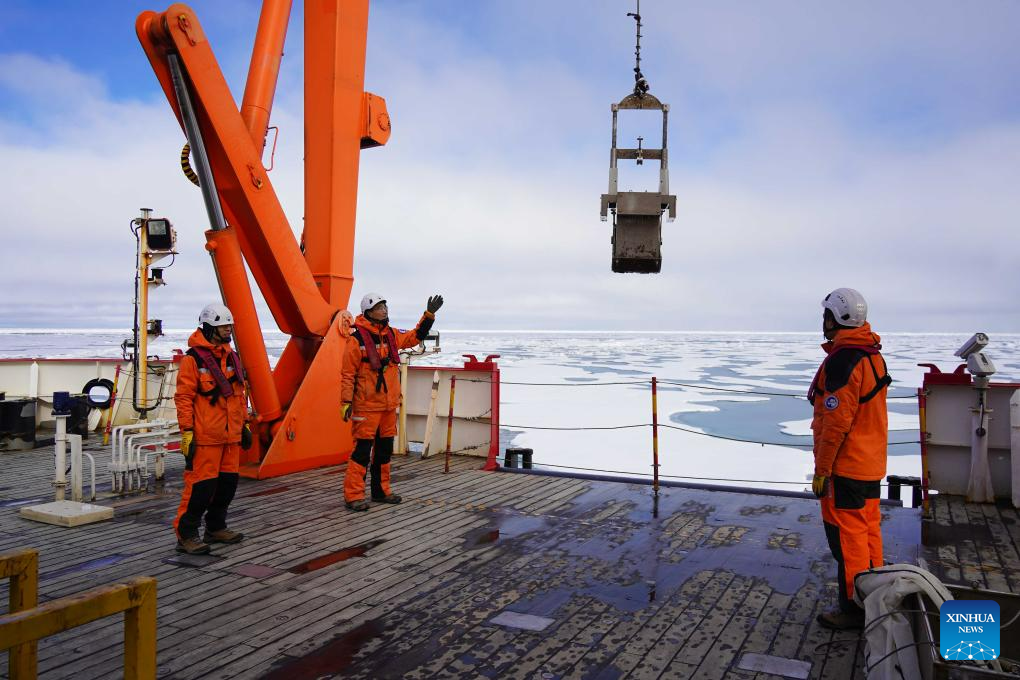 Main Tasks Of 1st Phase Of China's 13th Arctic Ocean Scientific ...