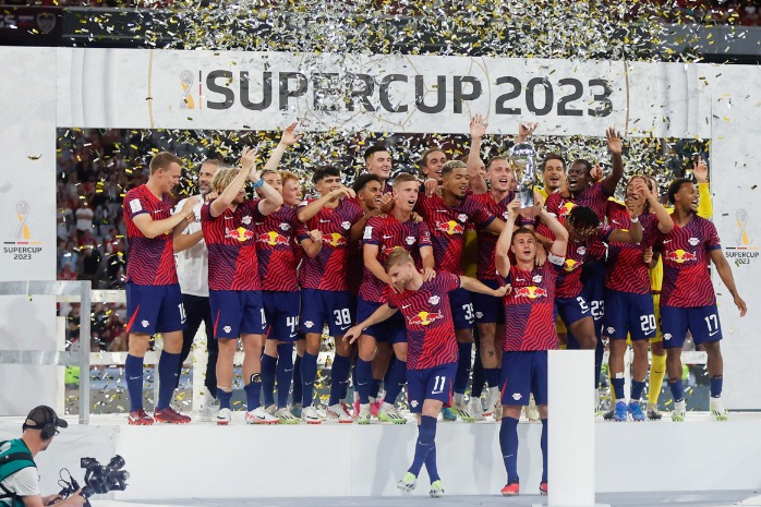 RB Leipzig upset FC Bayern to clinch German Supercup