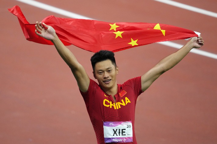 China wins women's 4x100m relay gold at Hangzhou Asiad-Xinhua