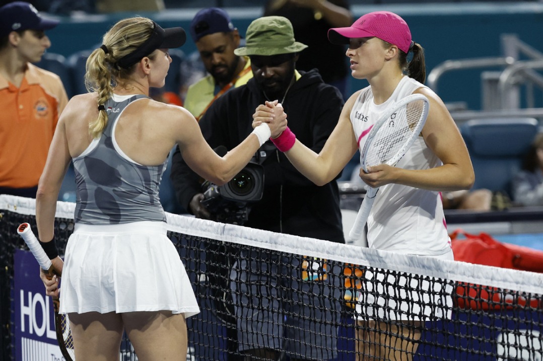 Iga Swiatek Knocked Out Of Miami Open By Ekaterina Alexandrova, France ...