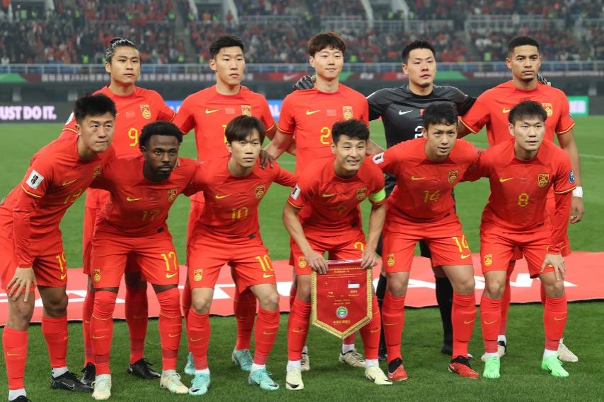 L’équipe chinoise bat Singapour à Tianjin