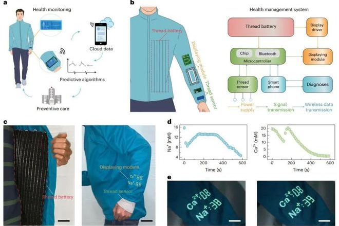 Breakthrough points to wearable batteries - Chinadaily.com.cn
