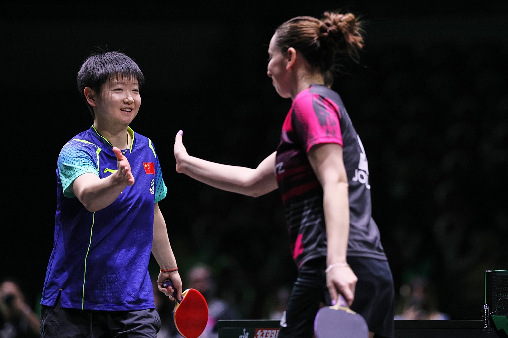 China's table tennis team dominates day 4 competition at WTT 2024 Saudi