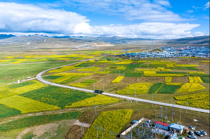 Xizang villages benefit from enterprise program