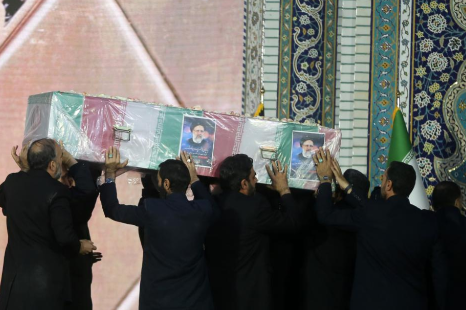 Iran's late President Raisi laid to rest in hometown Mashhad