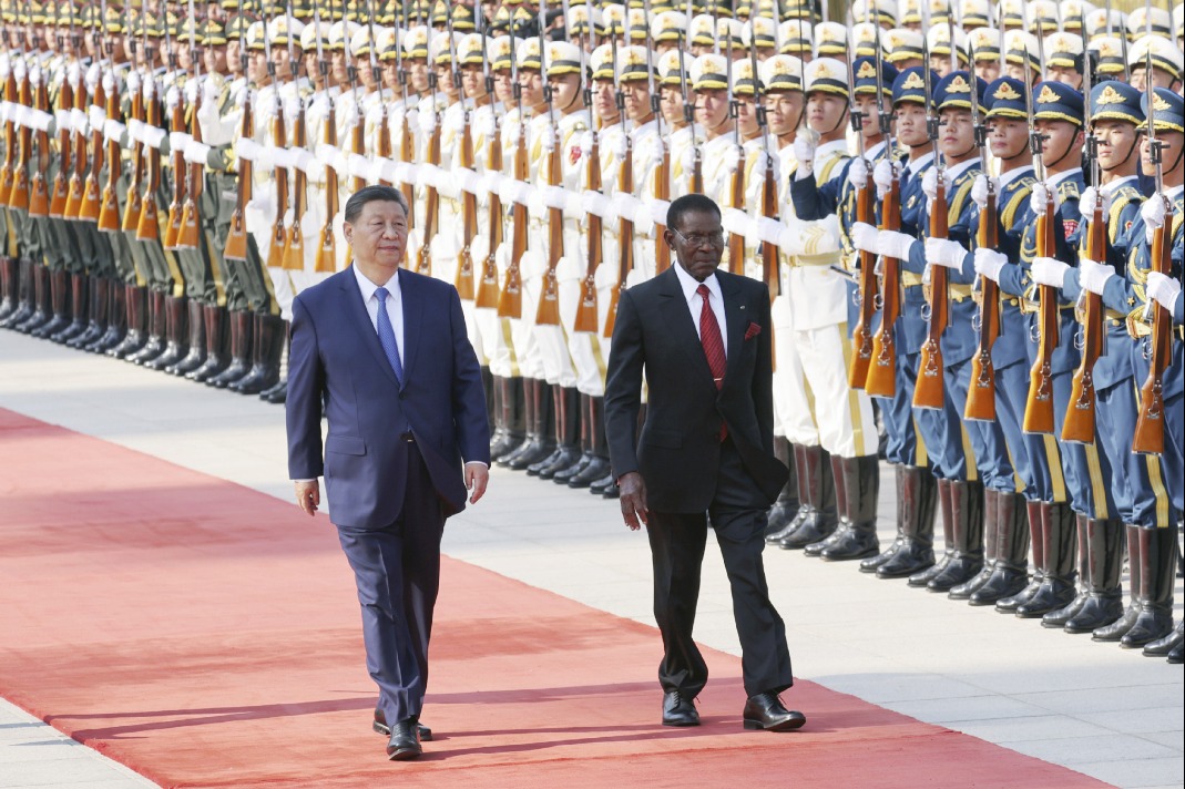 Xi Holds Talks With Equatorial Guinean President - Chinadaily.com.cn