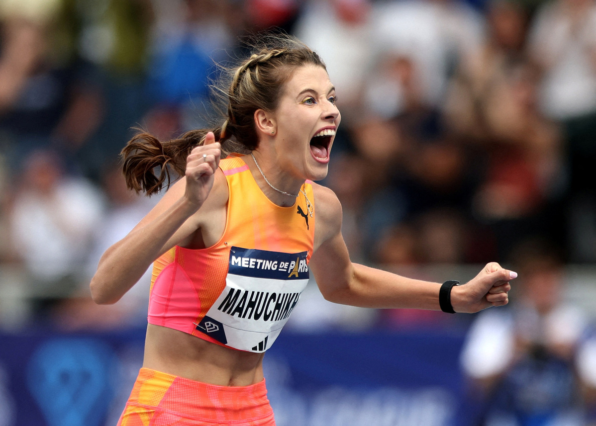 Women's high jump and 1,500m world records refreshed at Diamond League