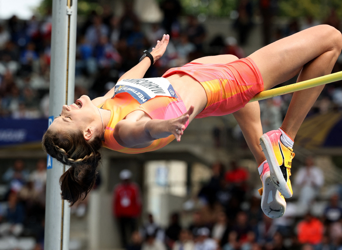 Women's high jump and 1,500m world records refreshed at Diamond League