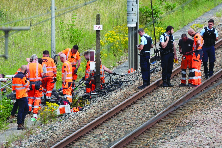 Rail services in France back on track