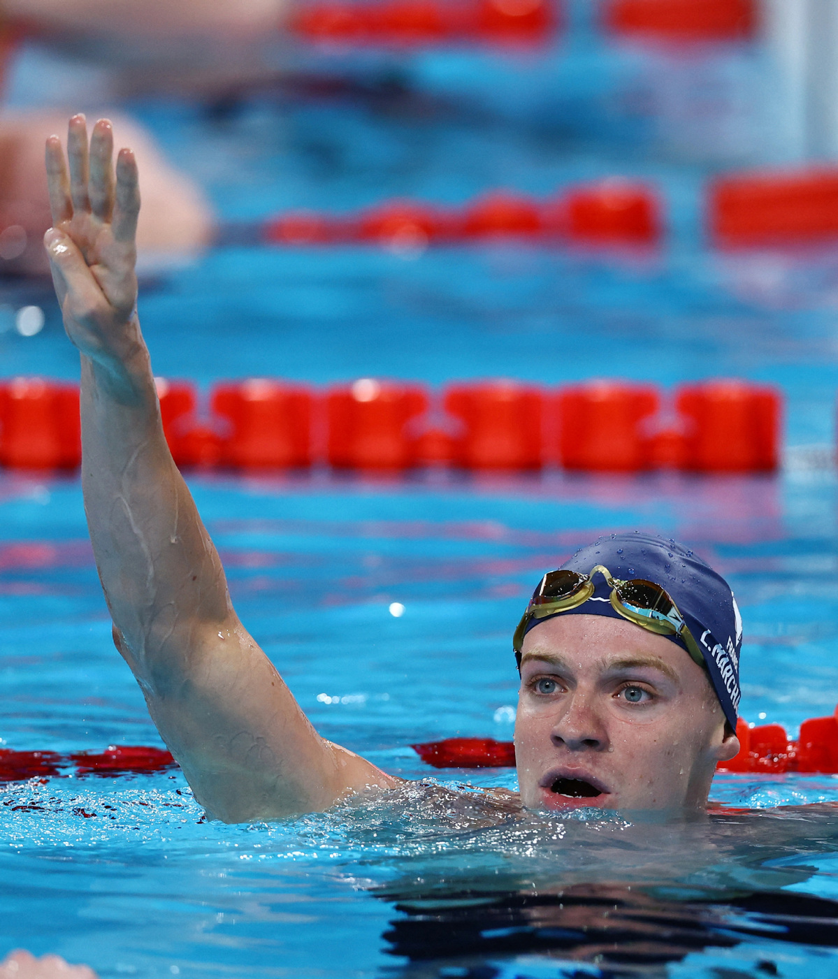 France's Marchand wins men's 200m individual medley gold at Paris Games