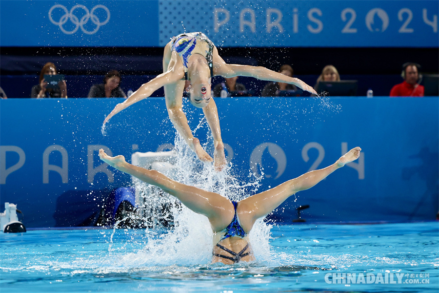 China leads in Olympic artistic swimming