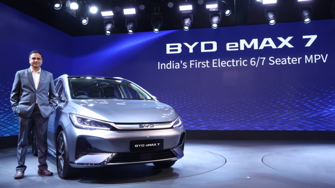 BYD unveils new electric MPV in India - Chinadaily.com.cn