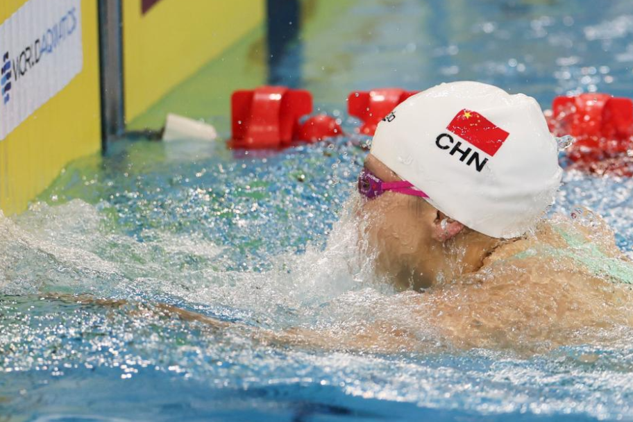 China Dominates Swimming World Cup, Tang Secures Two Gold Medals