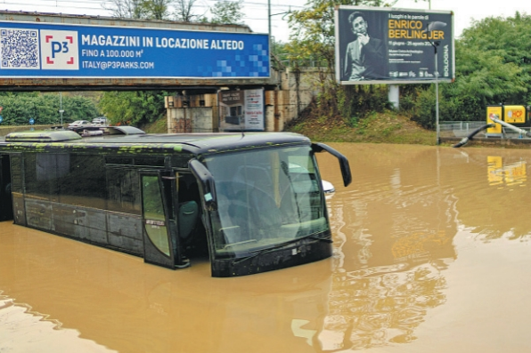 Heavy Rain Claims One Life, Sparks Floods in Italy