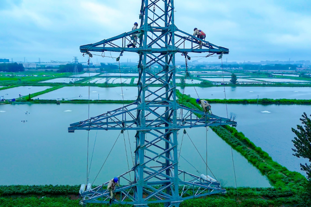 State Grid Suqian Power Supply Company effectively completes the hidden danger treatment of 'three-span' lines