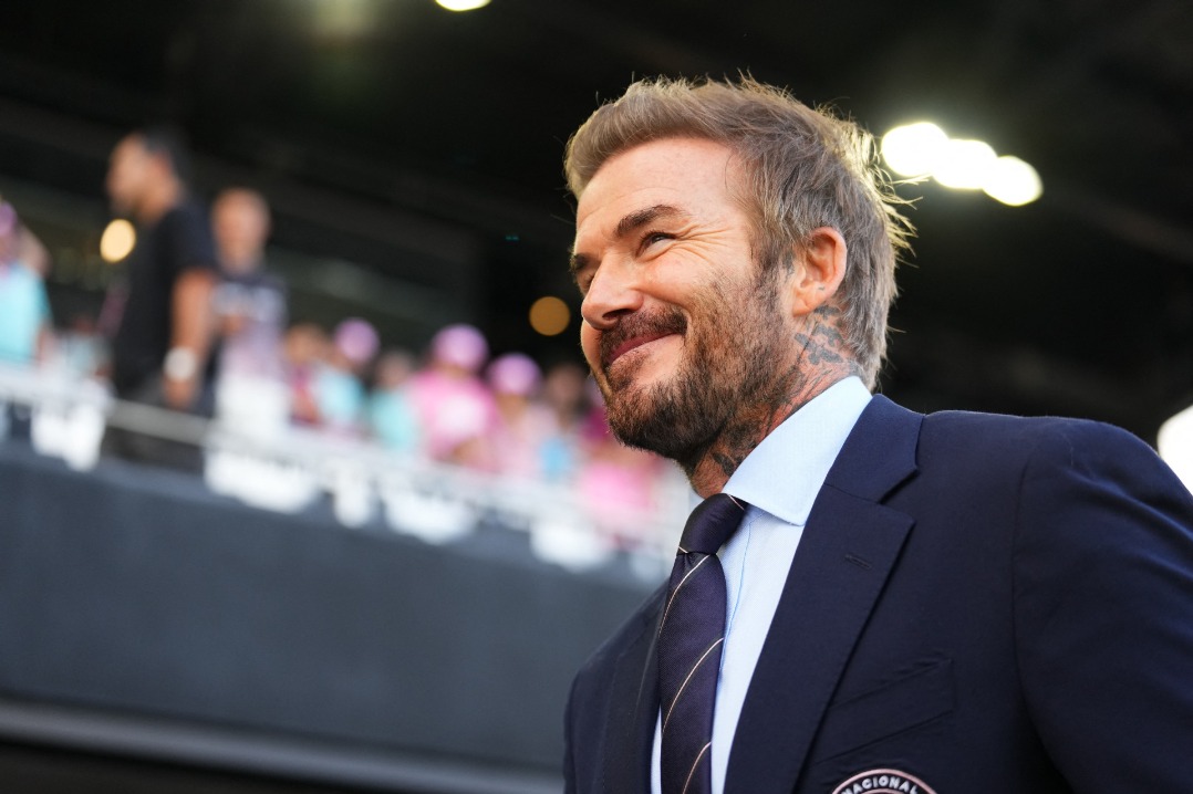 Beckham expects children to stay happy, focused while playing football