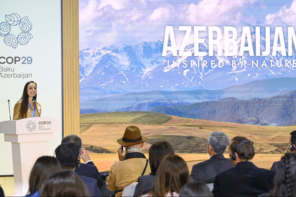 Heydar Aliyev Foundation's 'Azerbaijan. Inspired by Nature' publication presented on the sidelines of COP29