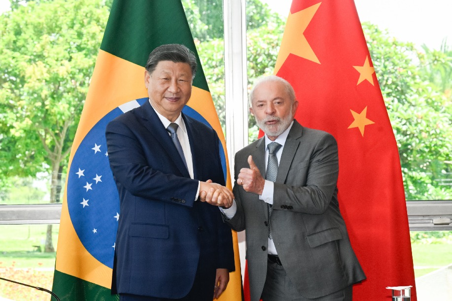 China, Brazil decide to elevate ties in Xi, Lula meeting