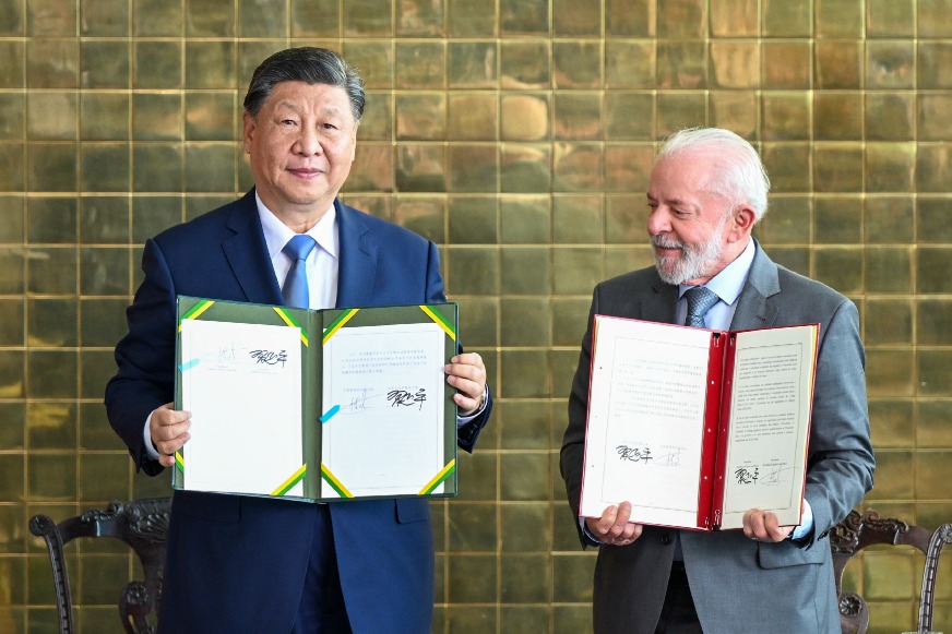 China, Brazil elevate ties to forge shared future