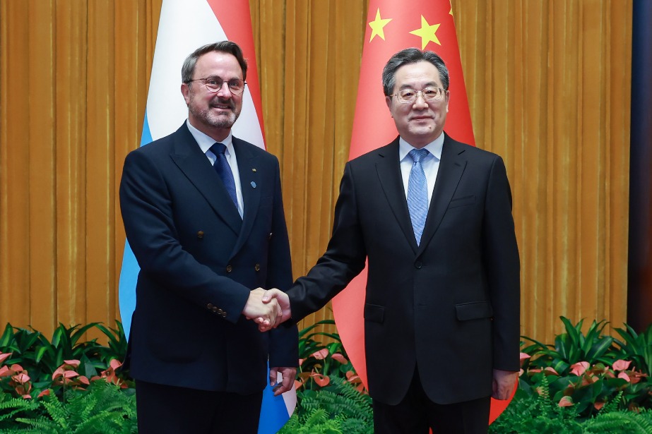 Chinese vice premier calls for enhanced cooperation with Luxembourg