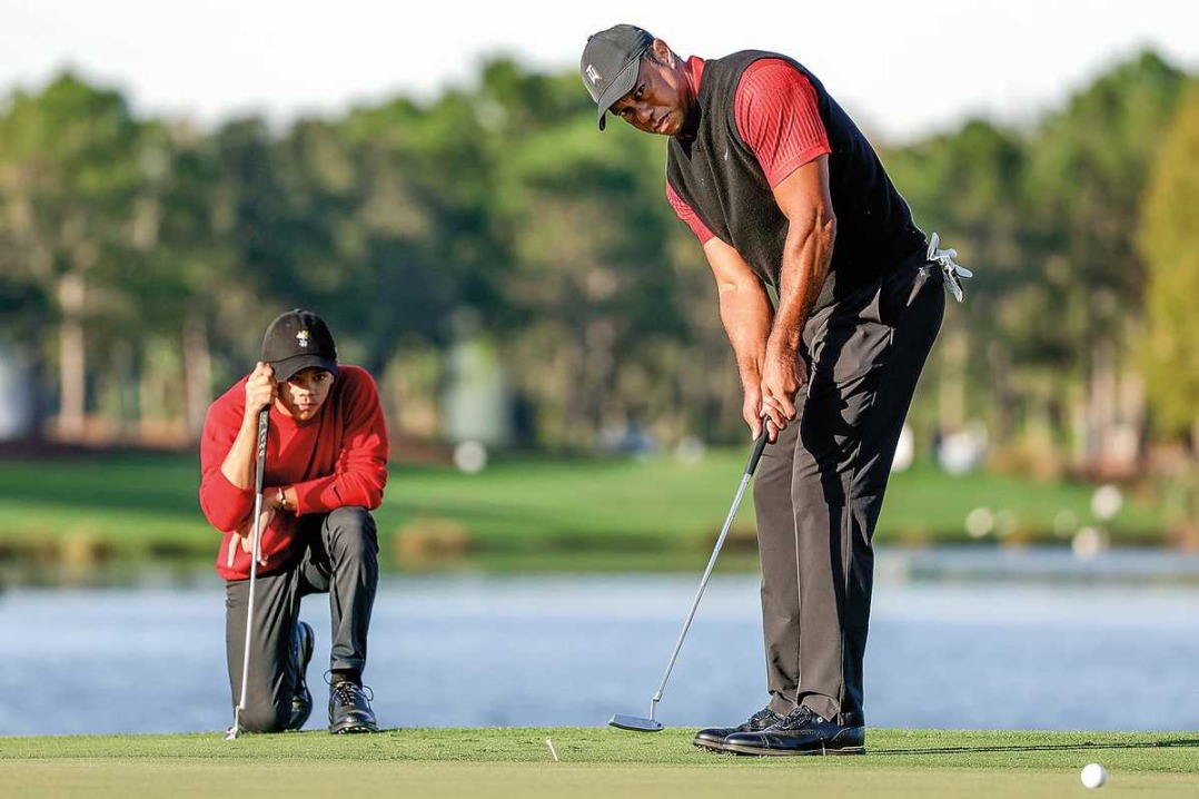 Tiger Woods will return at the PNC Championship with son Charlie