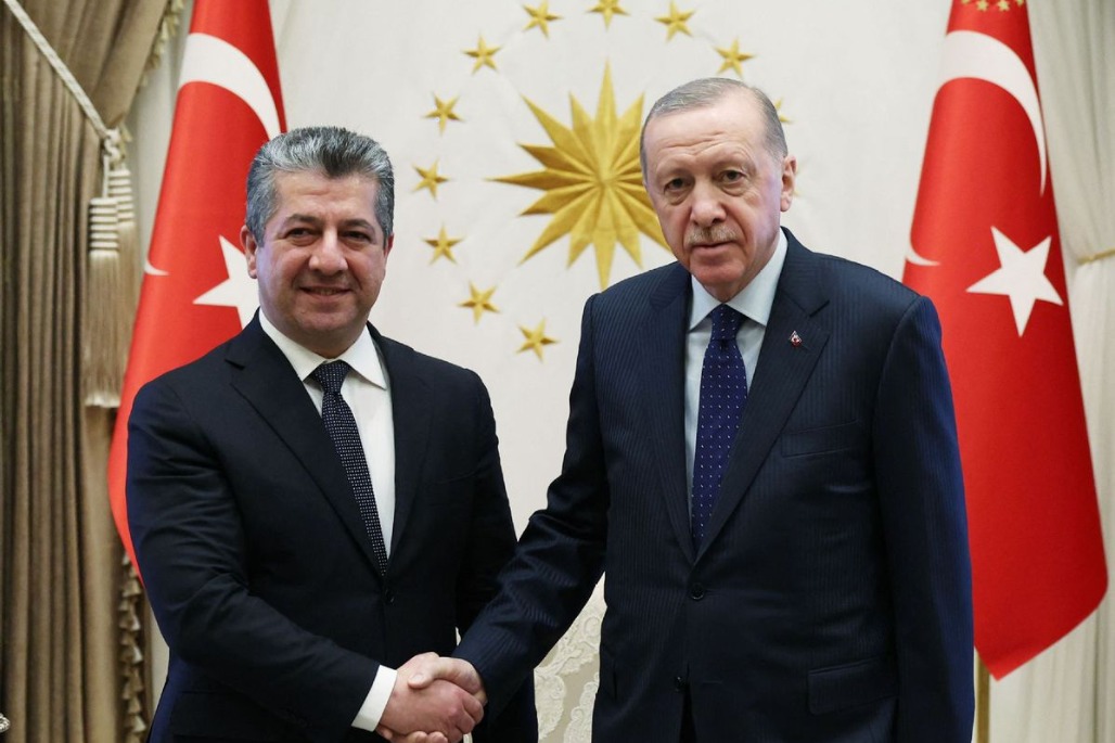 Türkiye's Erdogan meets Iraqi Kurdish leader on regional relations and issues – World