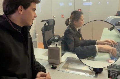 Railway staff becomes popular with rapid typing, spoken English