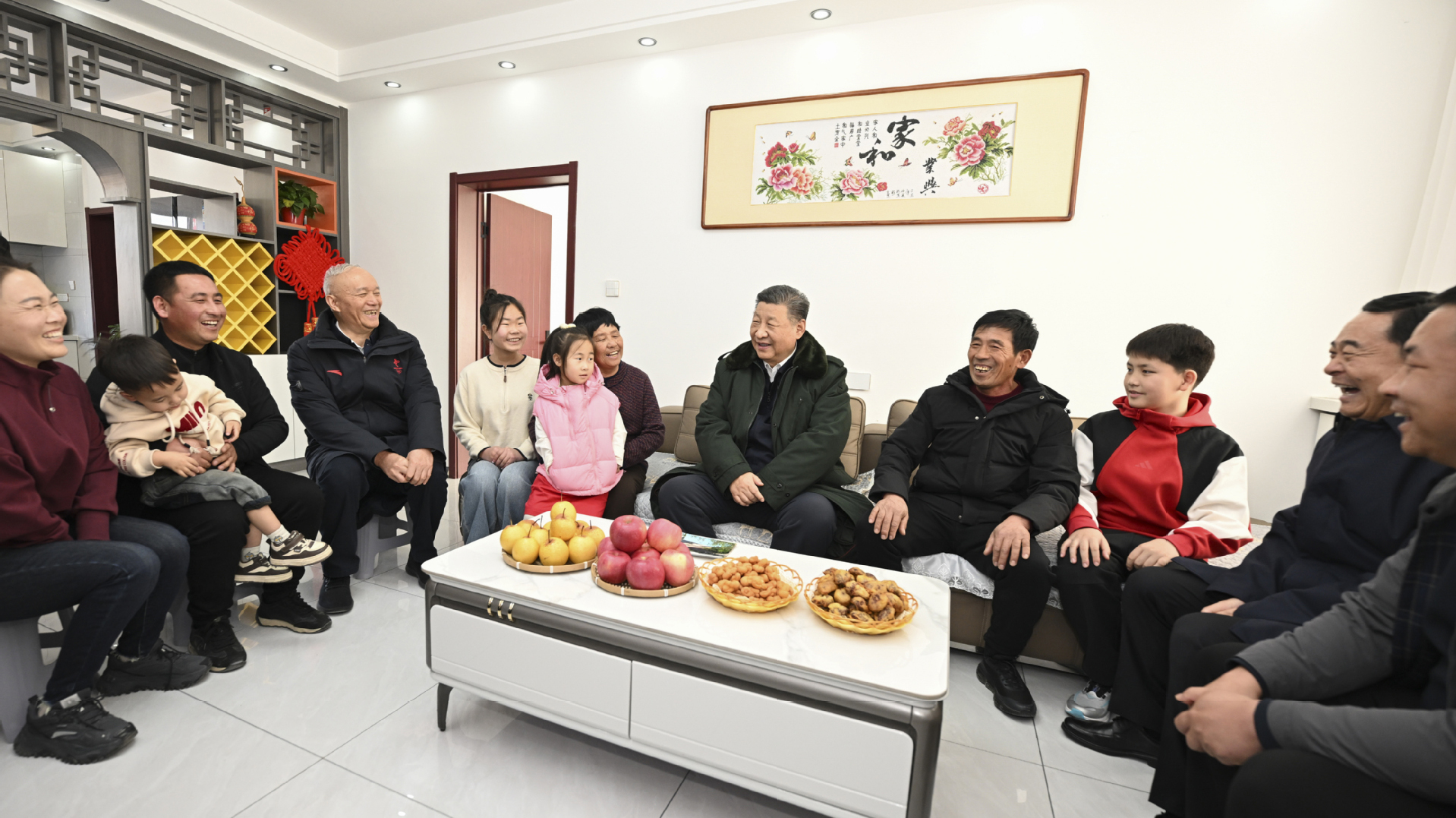 Xi visits flood-affected residents in Northeast China