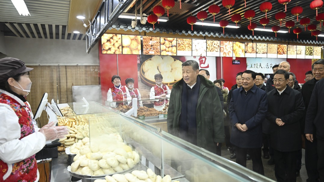 Xi inspects NE China city ahead of Spring Festival