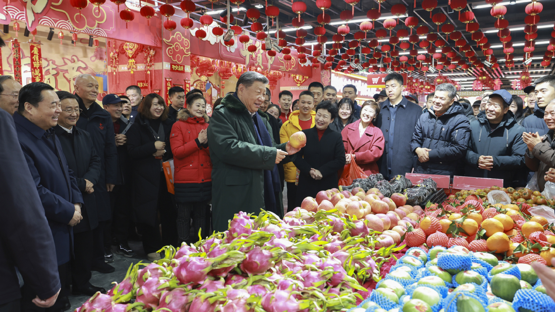 Xi inspects NE China city ahead of Spring Festival