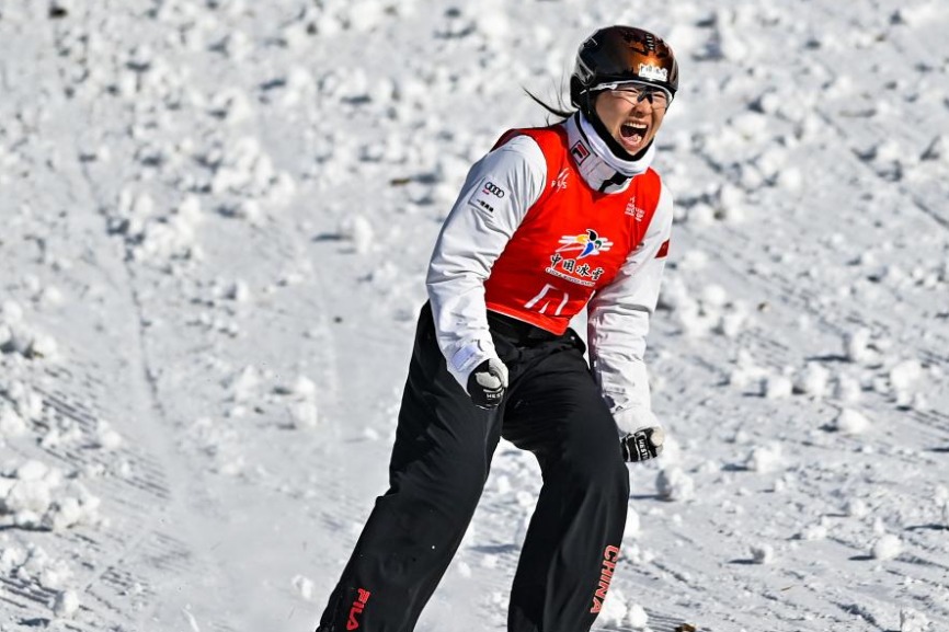 Chinese aerial skiers dominate at FIS Freestyle Skiing World Cup