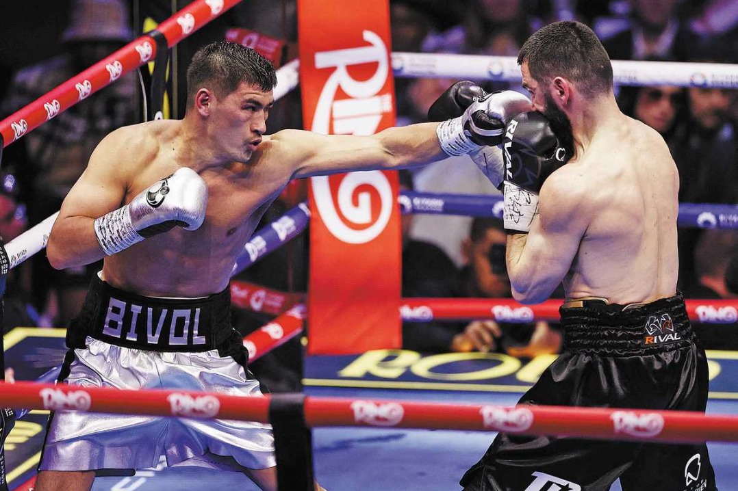 Bivol takes Beterbiev's light heavyweight crown in Riyadh