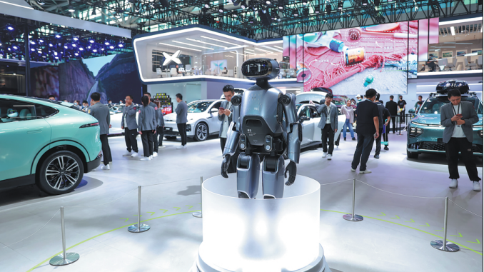 High-tech robot sector revving up carmakers