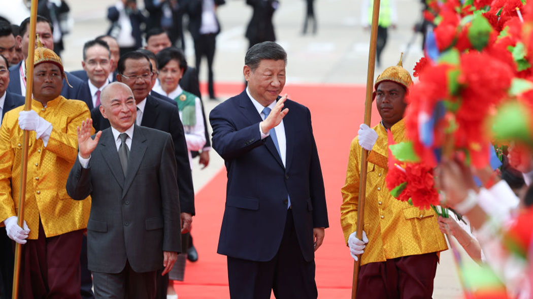 Xi looks forward to cementing friendship with Cambodia
