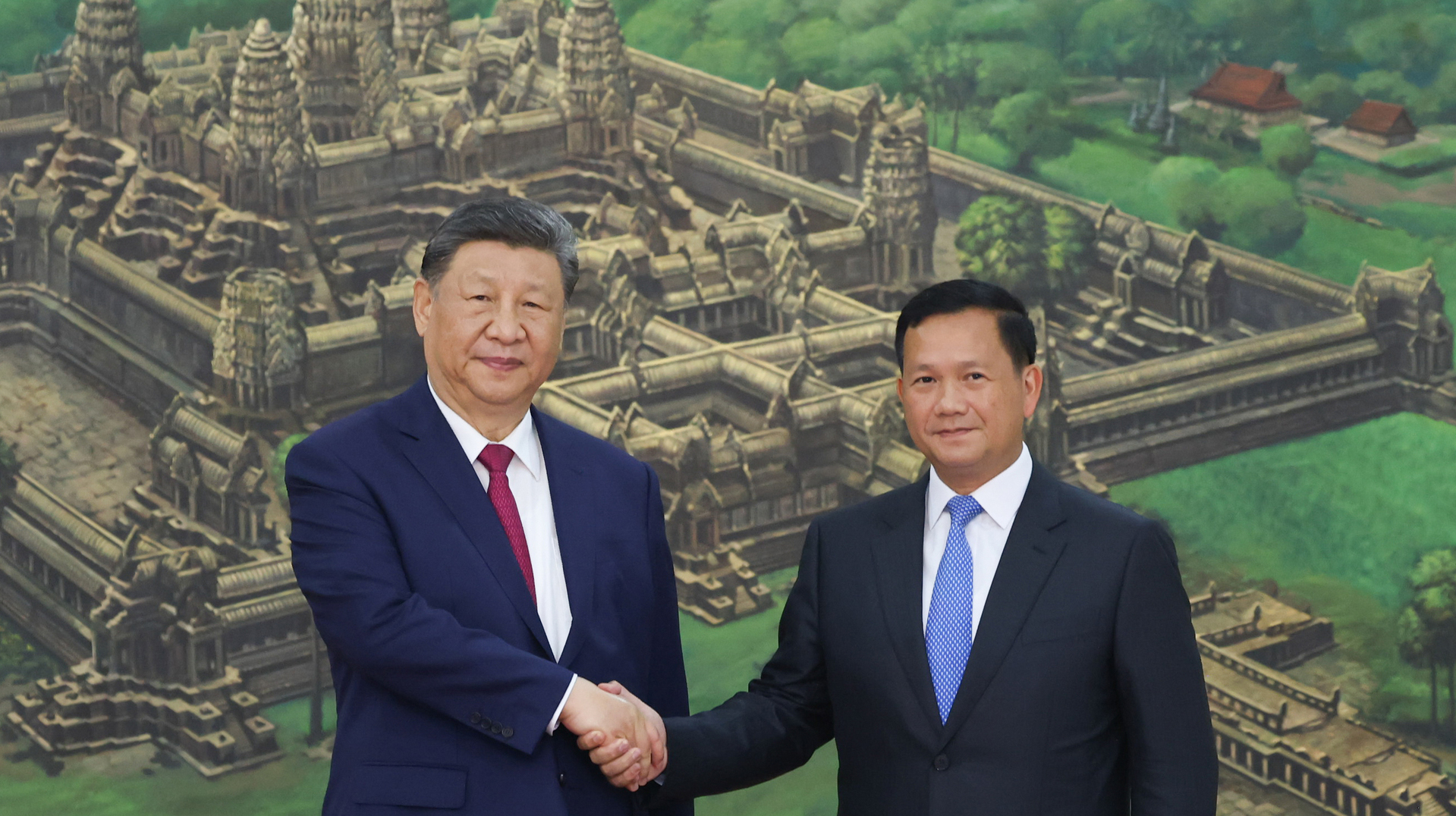 Xi holds talks with Cambodian Prime Minister Hun Manet