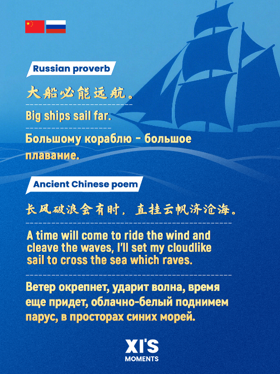 Xi's Quotes: Shared wisdom in Chinese and Russian cultures