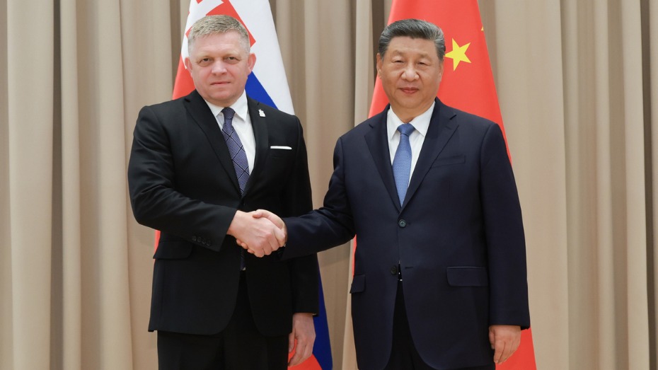 Xi says China ready to work with Slovakia to address challenges, safeguard intl justice