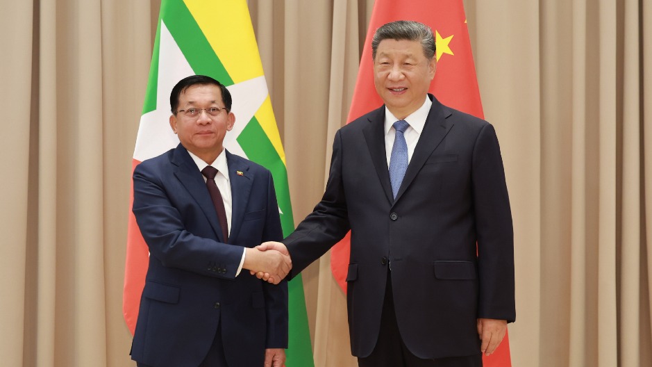 Xi urges China, Myanmar to keep advancing key projects of economic corridor