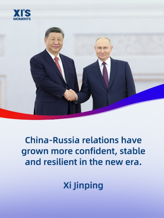 Xi on ʹapp-Russia ties and cooperation