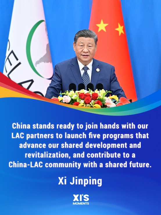 Xi's remarks on ʹapp-LAC relationship