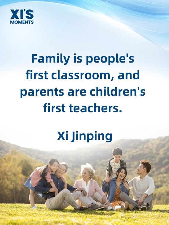 Xi on the importance of family