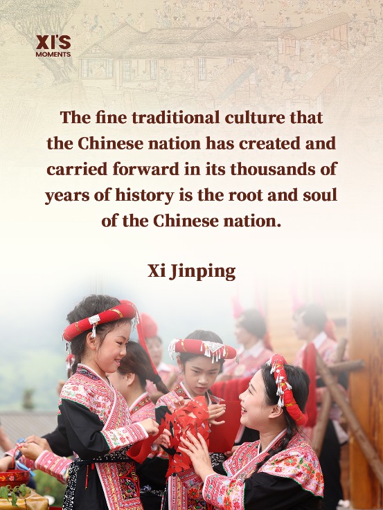 Xi on preserving and promoting Chinese culture