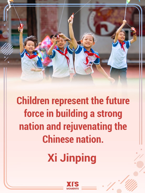 Highlights of President Xi's remarks on children's cause