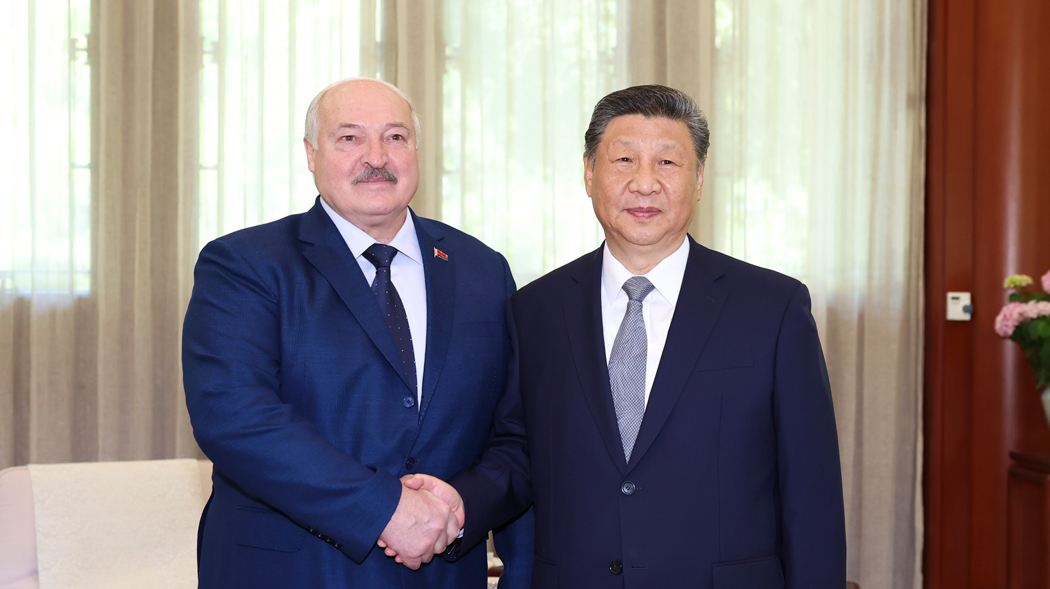 Xi meets Belarusian president