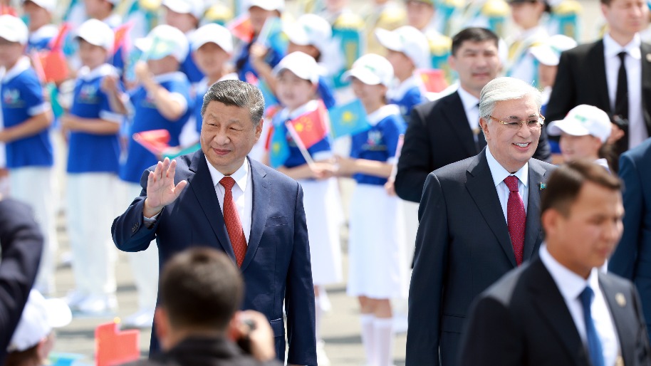 Xi arrives in Astana for China-Central Asia Summit